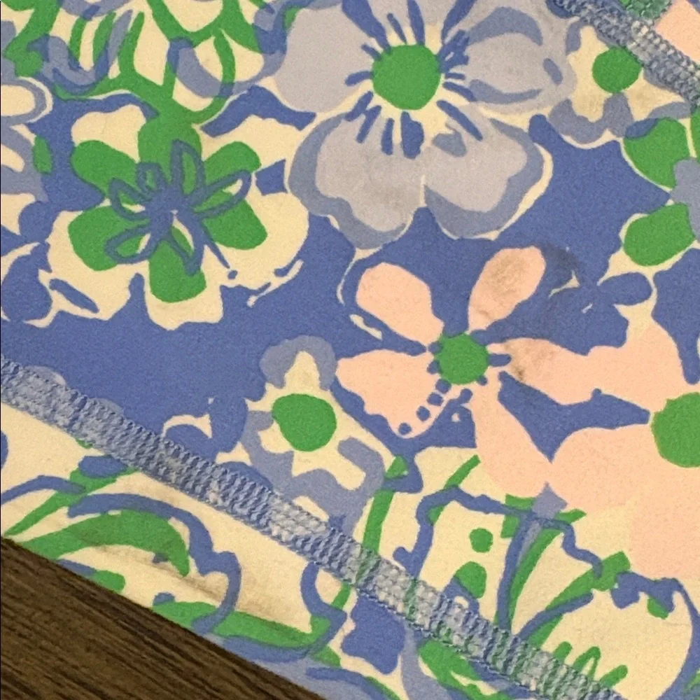 NWOT [Lilly Pulitzer] Luxletic High Rise Weekender Mid Floral Leggings Womens XS - Picture 14 of 15